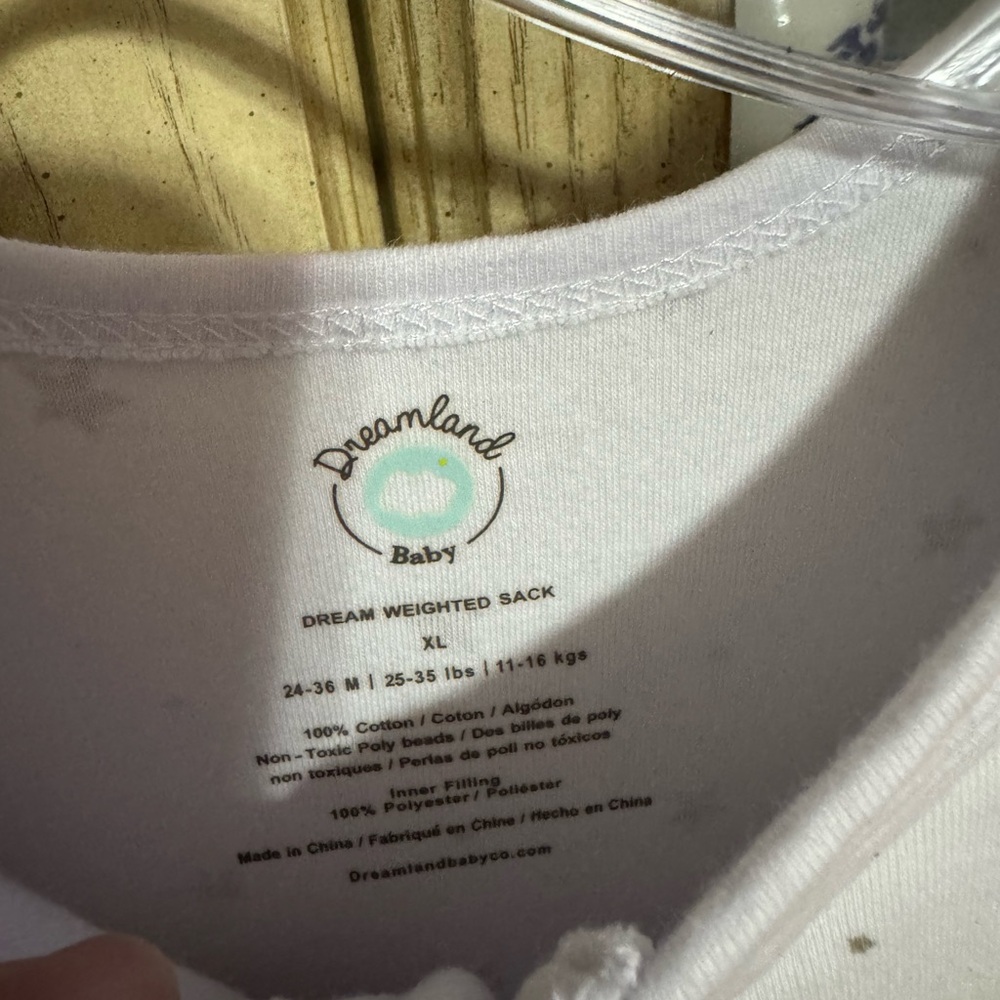 Dream land sleep sack XL 24-36m 25-35lbs - Picture 3 of 3